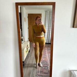 Mustard and Pink Fabletics Set